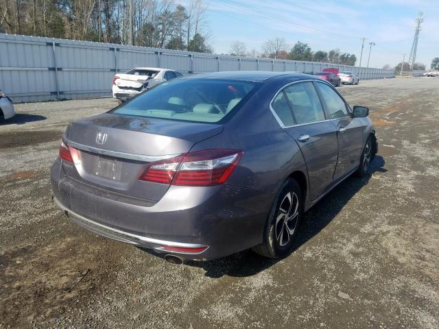 1HGCR2F35GA090297 - 2016 HONDA ACCORD LX  photo 4