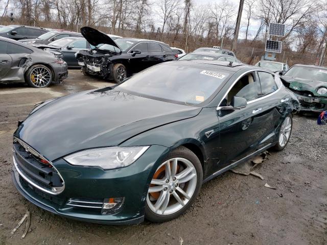 5YJSA1H19EFP56685 - 2014 TESLA MODEL S  صورة 2