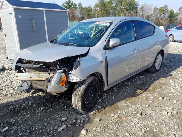 3N1CN7APXGL871460 - 2016 NISSAN VERSA S  photo 2