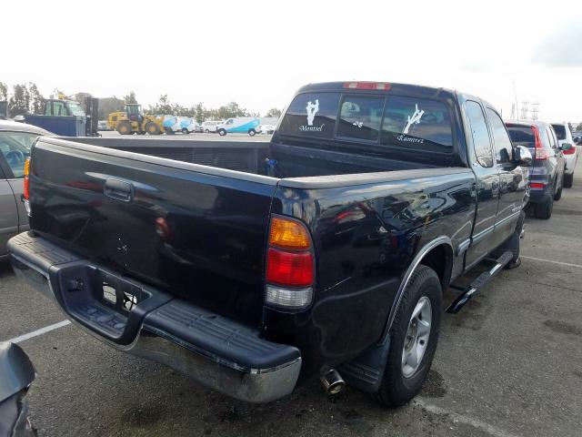 5TBRT34111S186562 - 2001 TOYOTA TUNDRA ACCESS CAB  photo 4