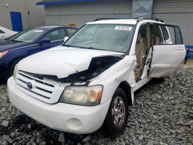 JTEHD21A840028589 - 2004 TOYOTA HIGHLANDER  photo 2