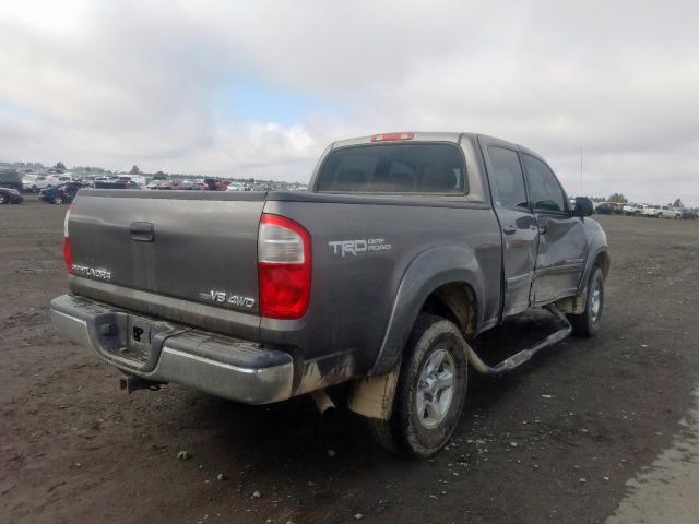 5TBDT44106S527733 - 2006 TOYOTA TUNDRA DOUBLE CAB SR5  photo 4