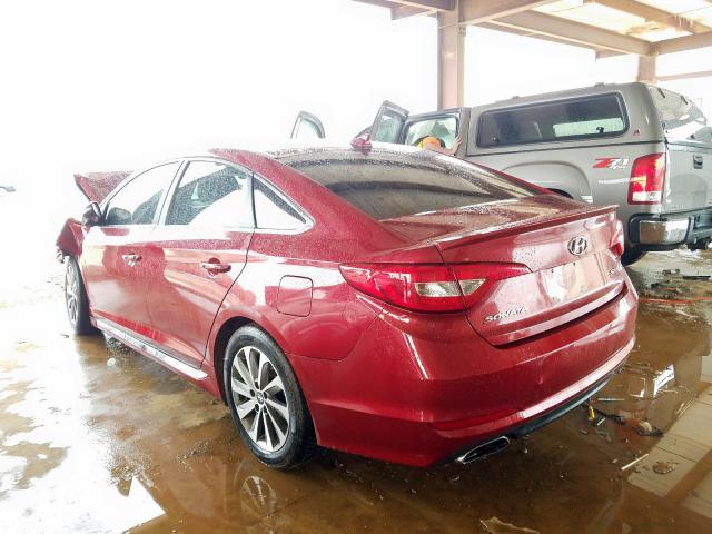 5NPE34AF7FH047688 - 2015 HYUNDAI SONATA SPORT  photo 3