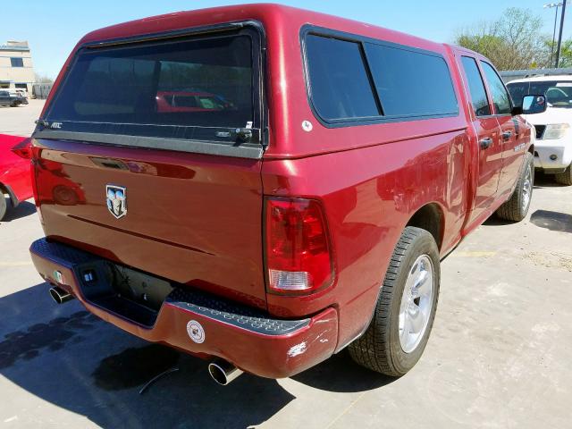 1C6RD6FTXCS281580 - 2012 DODGE RAM 1500 ST  photo 4