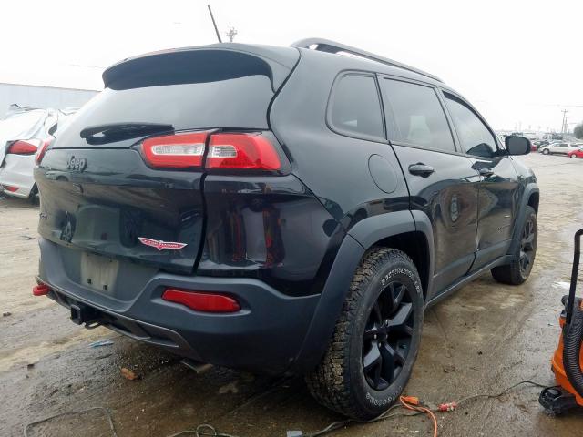 1C4PJMBS9FW757602 - 2015 JEEP CHEROKEE TRAILHAWK  photo 4