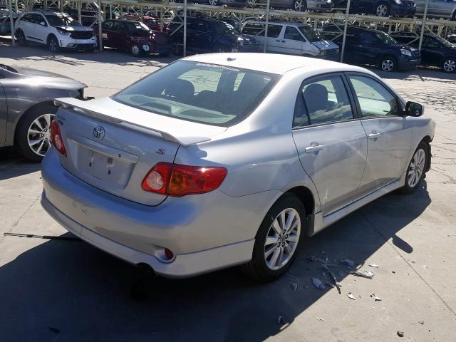 1NXBU40E29Z022681 - 2009 TOYOTA COROLLA BASE  foto 4