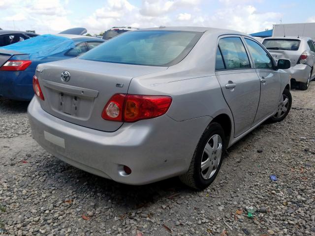 1NXBU40E39Z096062 - 2009 TOYOTA COROLLA BASE  photo 4