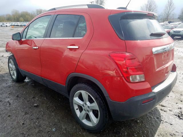 3GNCJTSB8FL238000 - 2015 CHEVROLET chevrolet trax ltz  photo 3