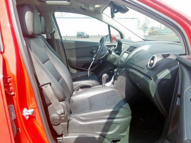 3GNCJTSB8FL238000 - 2015 CHEVROLET chevrolet trax ltz  photo 5