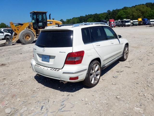 WDCGG8HB1AF260334 - 2010 MERCEDES-BENZ GLK 350 4MATIC  photo 4