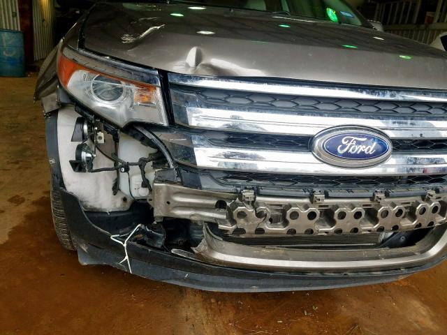 2FMDK3JC9EBB00251 - 2014 FORD EDGE SEL  photo 9