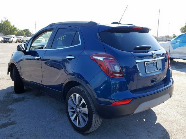 KL4CJASB3KB884628 - 2019 BUICK ENCORE PREFERRED  фото 3