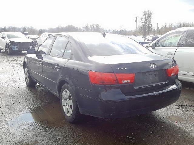 5NPET4AC0AH603256 - 2010 HYUNDAI SONATA GLS  photo 3