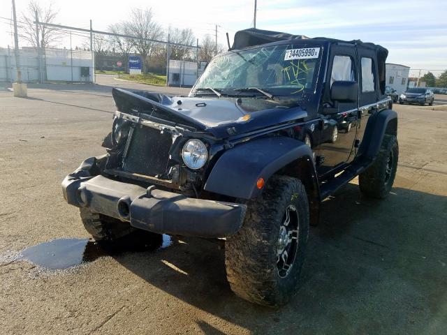 1J8GA39137L139744 - 2007 JEEP WRANGLER X  photo 2