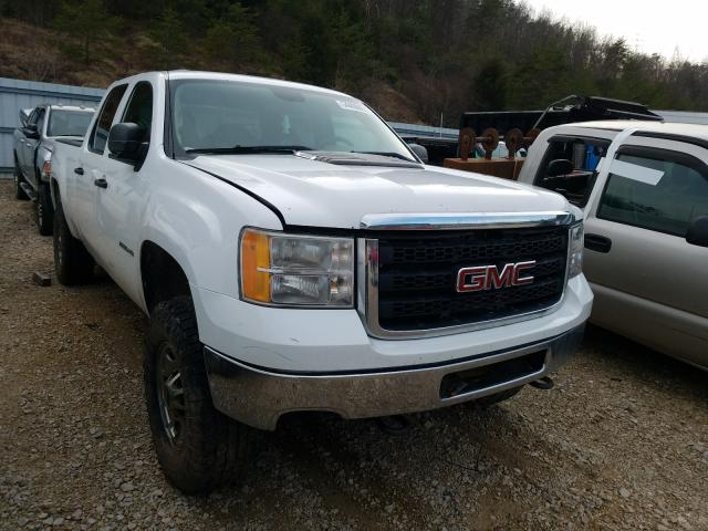 1GT12ZCG6CF107325 - 2012 GMC SIERRA K2500 HEAVY DUTY WHITE photo 1