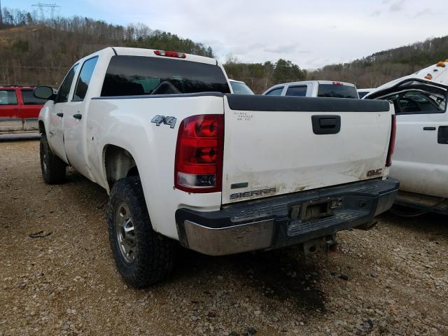 1GT12ZCG6CF107325 - 2012 GMC SIERRA K2500 HEAVY DUTY WHITE photo 3