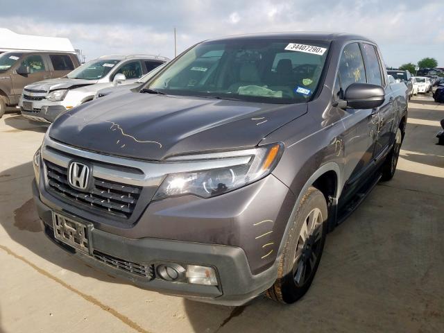 5FPYK3F57HB027654 - 2017 HONDA RIDGELINE RTL  photo 2