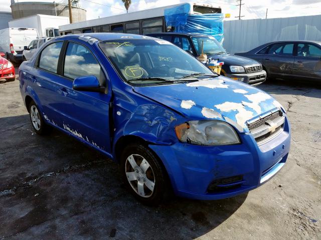 KL1TD56688B185626 - 2008 CHEVROLET AVEO BASE  photo 1