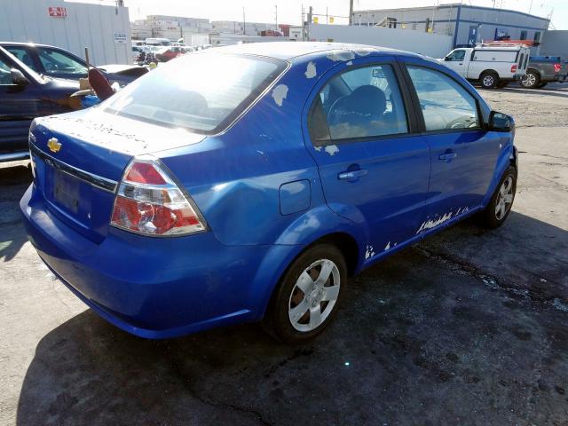 KL1TD56688B185626 - 2008 CHEVROLET AVEO BASE  photo 4