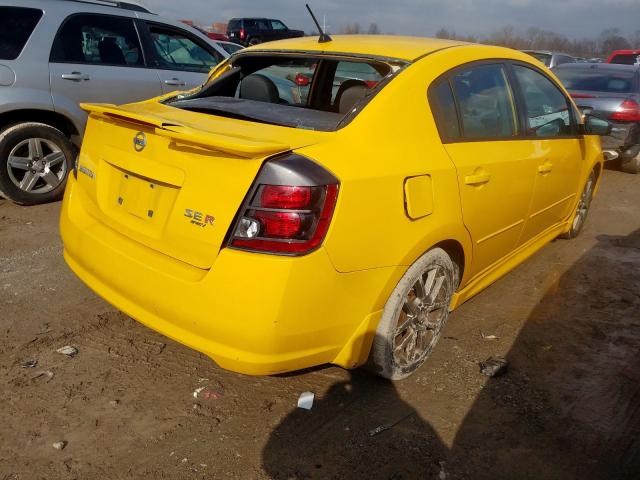 3N1CB61E17L704101 - 2007 NISSAN SENTRA SE-R SPEC V  photo 4