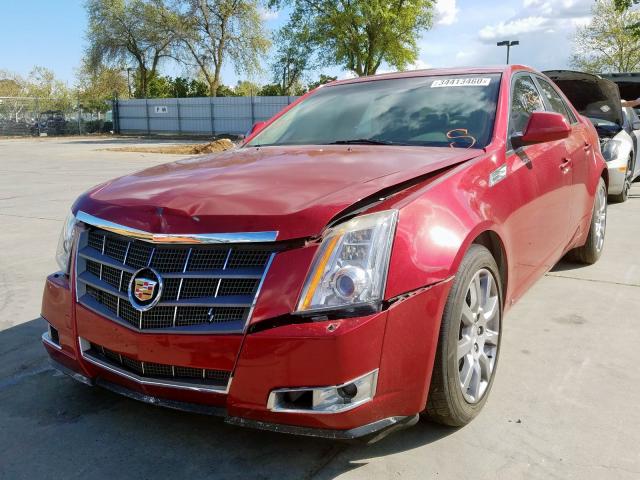 1G6DV57V580213574 - 2008 CADILLAC CTS HI FEATURE V6  photo 2