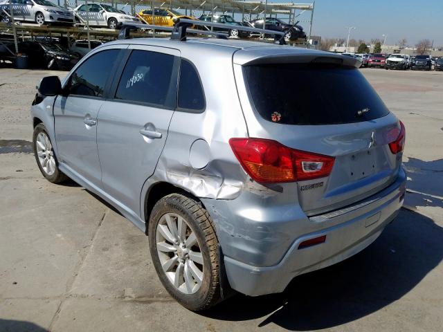 JA4AR4AU4BZ010896 - 2011 MITSUBISHI OUTLANDER SPORT SE  photo 3