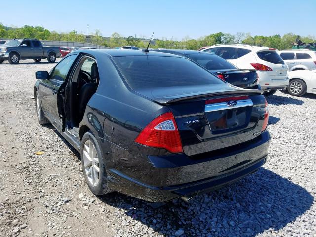 3FAHP0JG5CR336764 - 2012 FORD FUSION SEL  photo 3