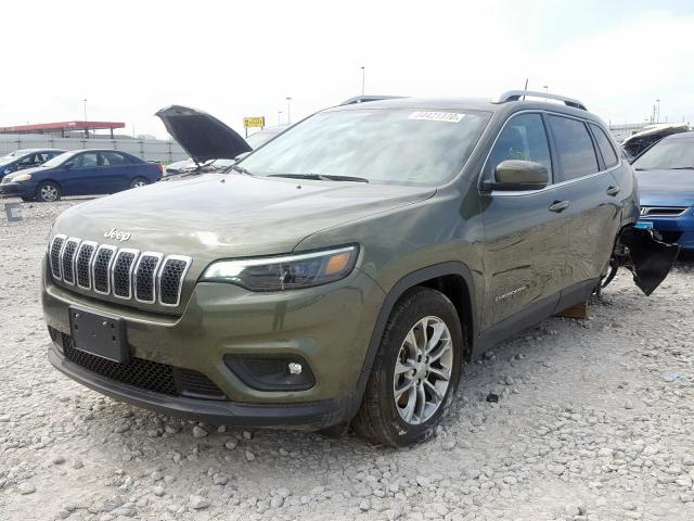 1C4PJLLX6KD216176 - 2019 JEEP CHEROKEE LATITUDE PLUS  photo 2