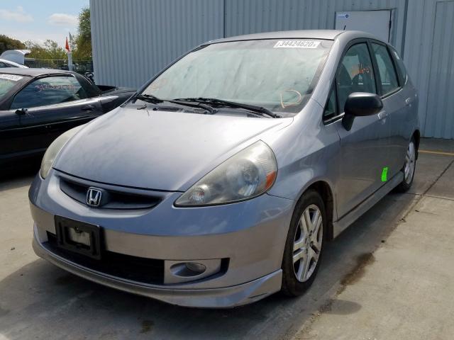 JHMGD38697S068033 - 2007 HONDA FIT S  ფოტო 2