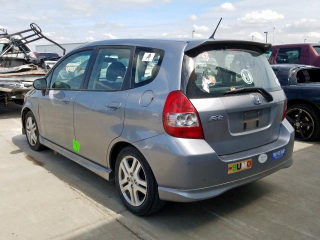 JHMGD38697S068033 - 2007 HONDA FIT S  ფოტო 3