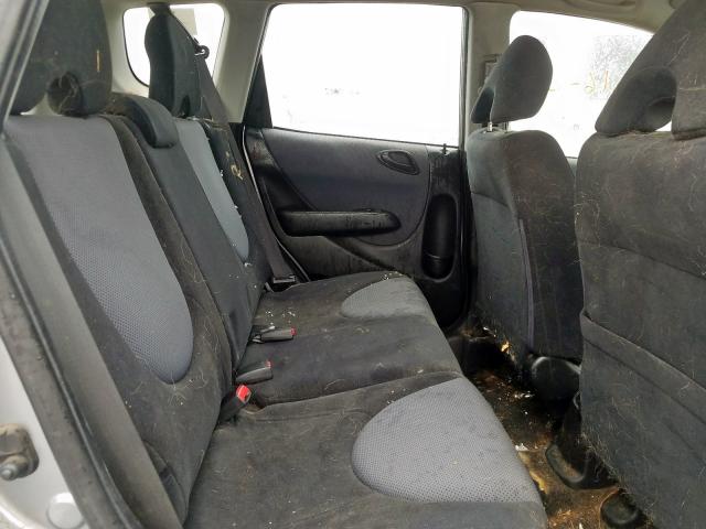 JHMGD38697S068033 - 2007 HONDA FIT S  ფოტო 6