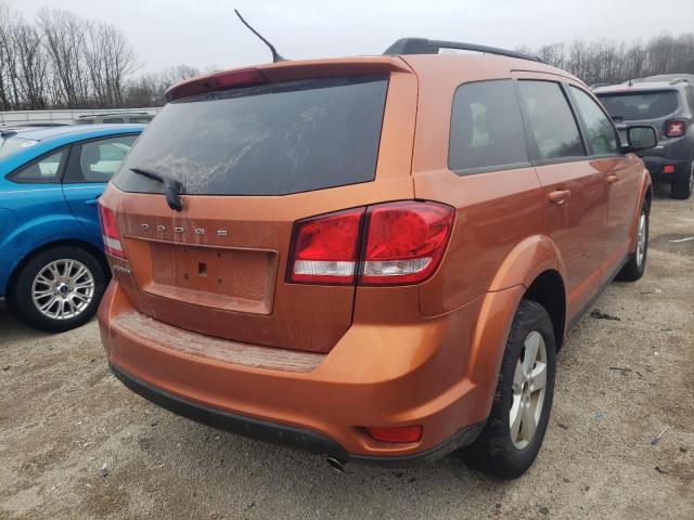 3D4PG1FG5BT547360 - 2011 DODGE JOURNEY MAINSTREET ORANGE photo 4