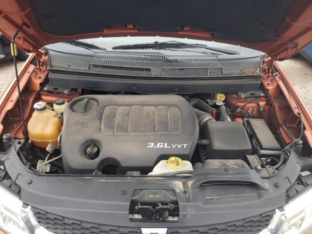 3D4PG1FG5BT547360 - 2011 DODGE JOURNEY MAINSTREET ORANGE photo 7