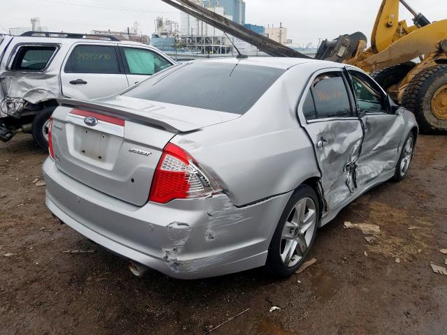 3FAHP0KCXAR414965 - 2010 FORD FUSION SPORT  photo 4