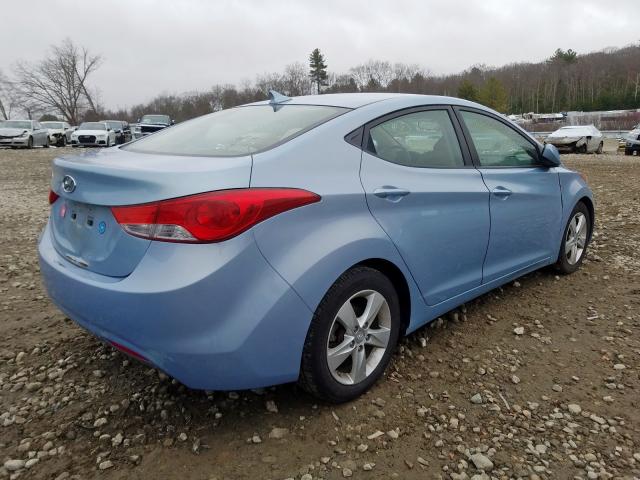 KMHDH4AE9BU112377 - 2011 HYUNDAI ELANTRA GLS  photo 4