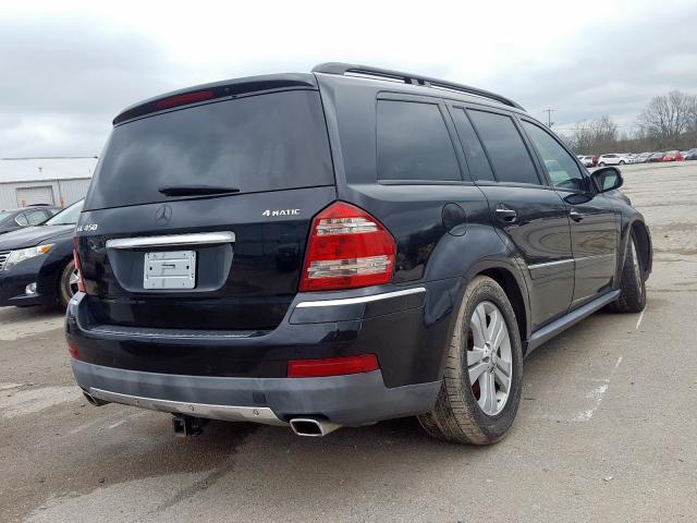 4JGBF71E08A402550 - 2008 MERCEDES-BENZ GL 450 4MATIC  photo 4