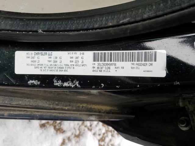 1B3LC56D89N509766 - 2009 DODGE AVENGER SXT  photo 10