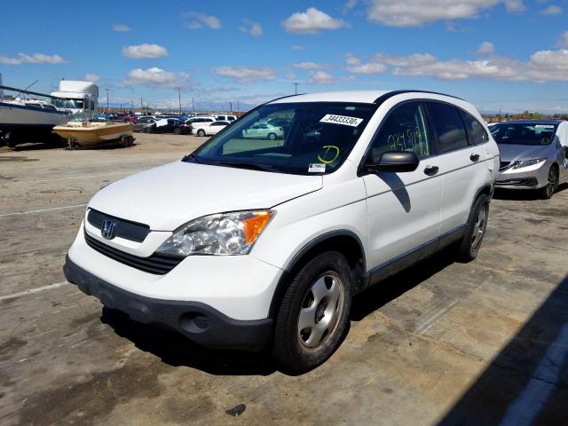 JHLRE38398C051017 - 2008 HONDA CR-V LX  photo 2