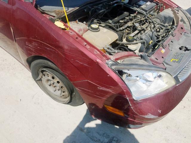 1FAFP34NX7W169260 - 2007 FORD FOCUS ZX4  photo 9