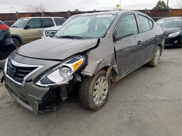 3N1CN7AP2GL844754 - 2016 NISSAN VERSA S  photo 2