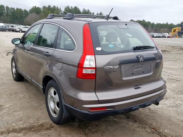 5J6RE4H34AL038601 - 2010 HONDA CR-V LX  photo 3