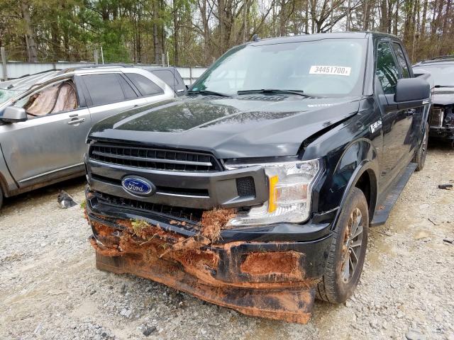 1FTEX1CP0JKG08297 - 2018 FORD F150 SUPER CAB  photo 2