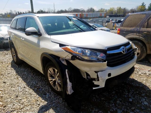 5TDKKRFH4FS078405 - 2015 TOYOTA HIGHLANDER XLE  photo 1