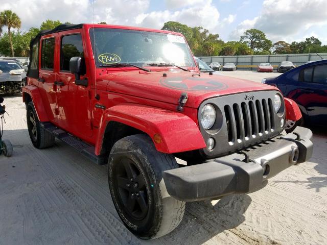 1C4BJWDG9GL100610 - 2016 JEEP WRANGLER UNLIMITED SPORT  photo 1