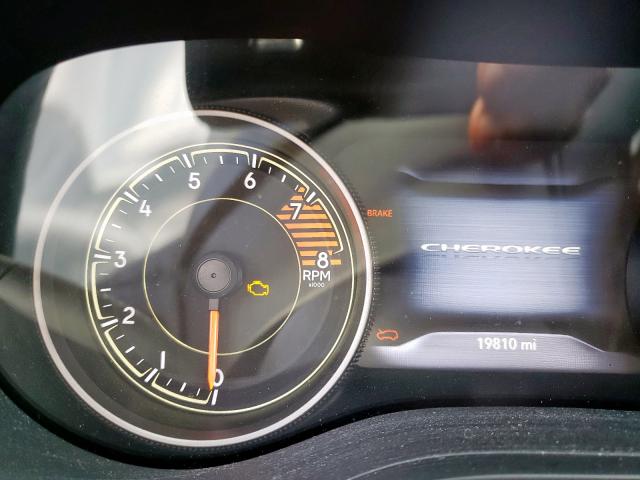 1C4PJMBX3KD258053 - 2019 JEEP CHEROKEE TRAILHAWK  照片 8