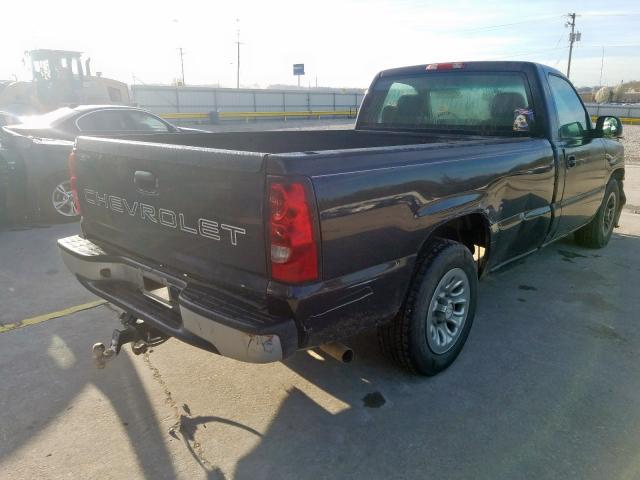 3GCEC14X57G241522 - 2007 CHEVROLET SILVERADO C1500 CLASSIC  photo 4