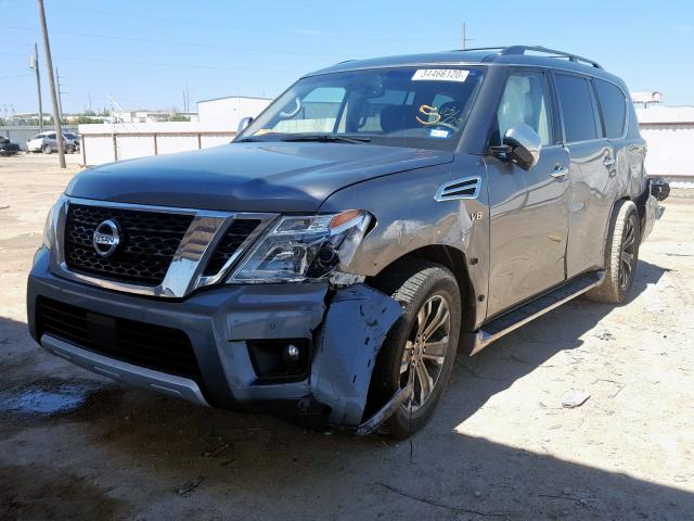 JN8AY2NF7H9304749 - 2017 NISSAN ARMADA PLATINUM  photo 2