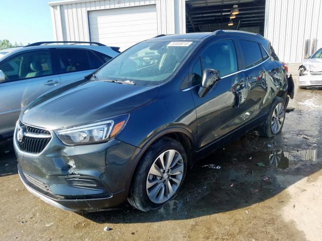 KL4CJASB4JB702496 - 2018 BUICK ENCORE PREFERRED  photo 2