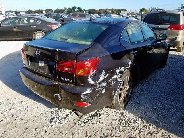 JTHBK262382079363 - 2008 LEXUS IS 250  photo 4