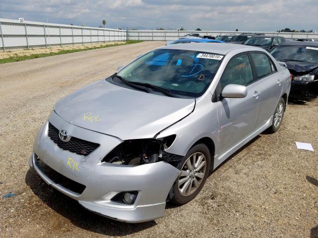 2T1BU4EE2AC427227 - 2010 TOYOTA COROLLA BASE  照片 2